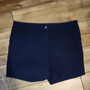 J. Crew Women's Dark Blue Bermuda Shorts